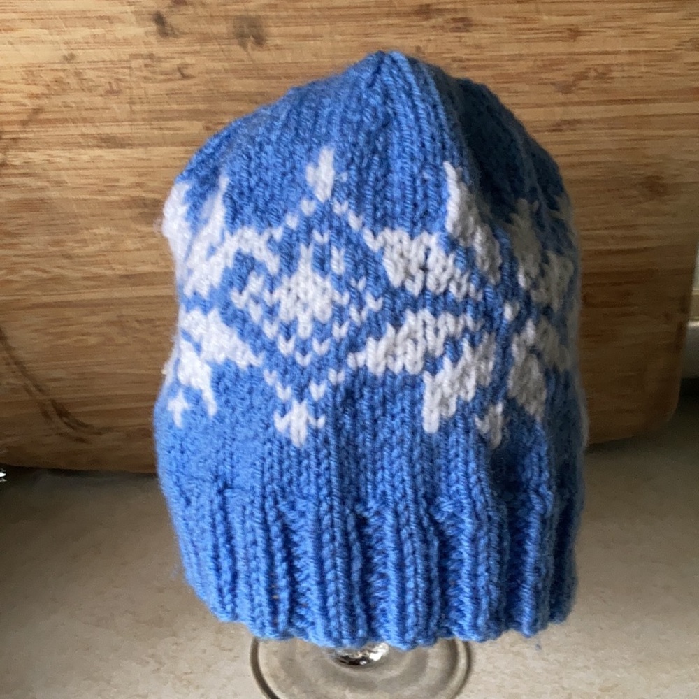 Handmade Crocheted beanie hat - Picture 2 of 2